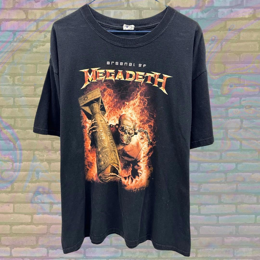 [New Era]韓国人気★NEW ERA X MEGADETH ALBUM GRAPHIC T-SHIRT New Era]韓国人気☆NEW ERA X MEGADETH ALBUM GRAPHIC T-SHIRT