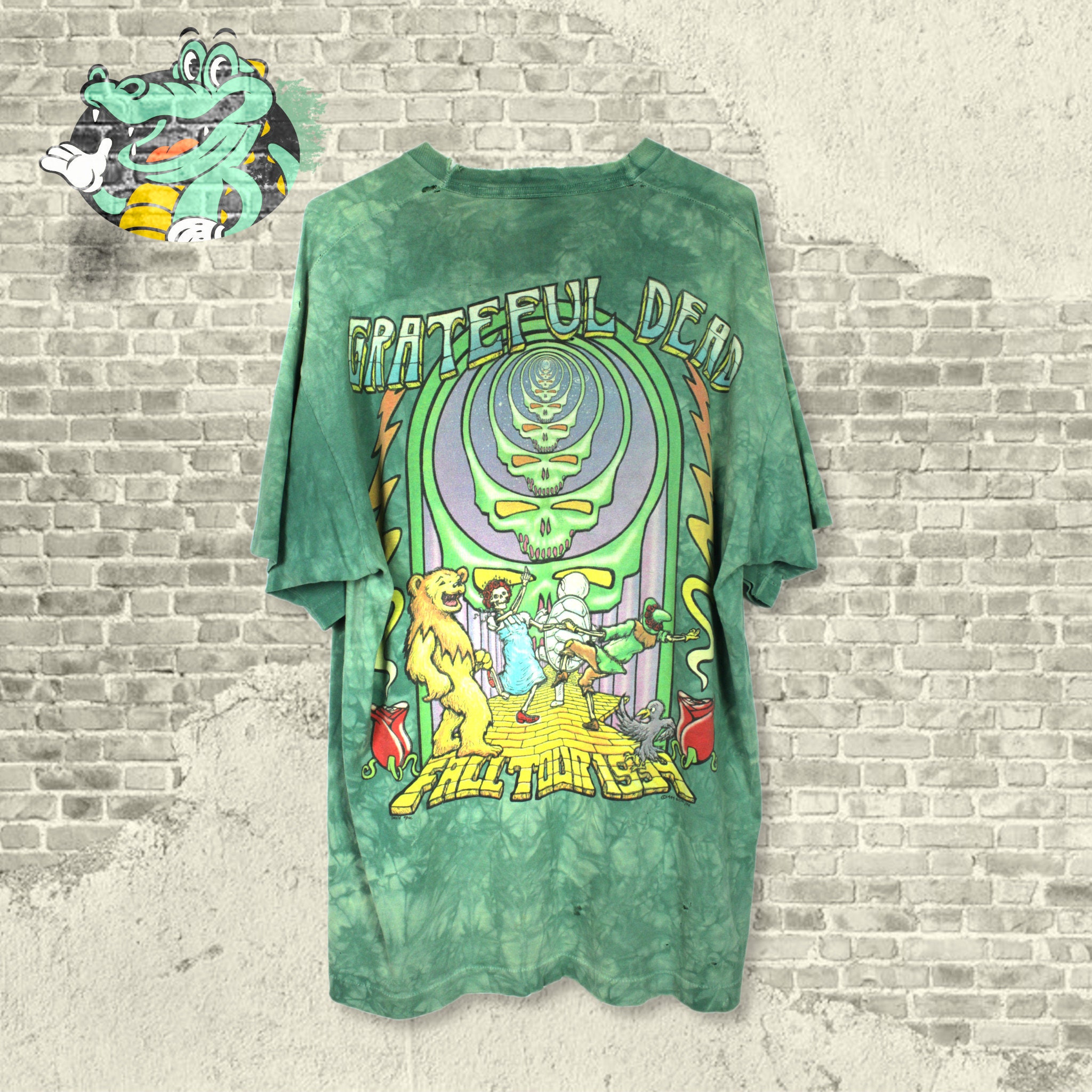 RARE Vintage 90s Grateful Dead Wizard of Oz Fall Tour 1994 - Etsy
