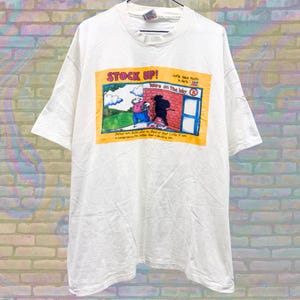 Camiseta de dibujos animados de Pepsi Cicle K de la década de 1980, estilo urbano unisex, camiseta coleccionable única, talla XL