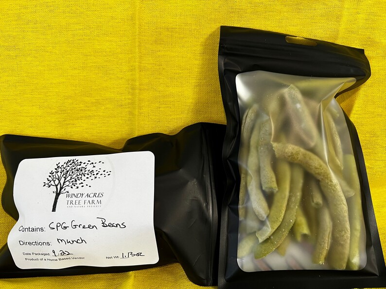 Freeze Dried Green Beans SPG Etsy