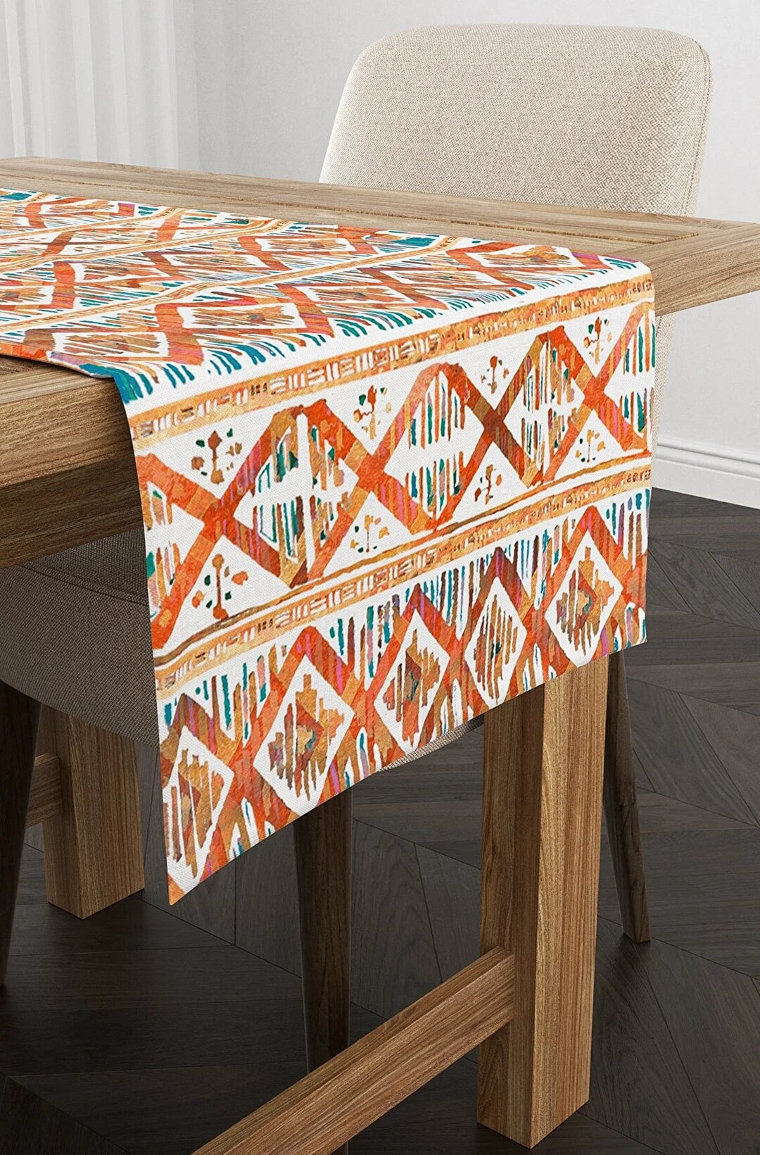 Ethnic Table Runner Kilim Design Table Runner Ethnic Table Etsy