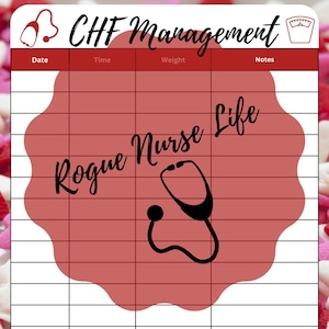 Home health cheat sheets- BP, CBG, CHF, vital sign logs