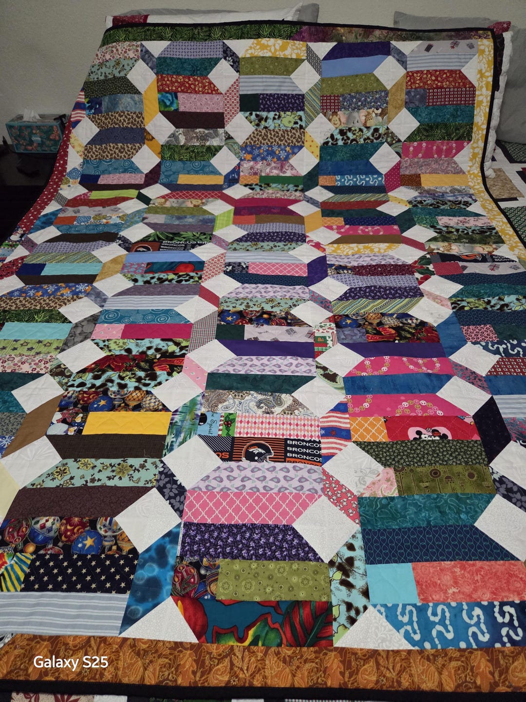 Handmade Custom Scrappy Quilt - Etsy