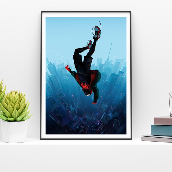 Spider-man Art Print Movie Film Poster Gift A4 A3