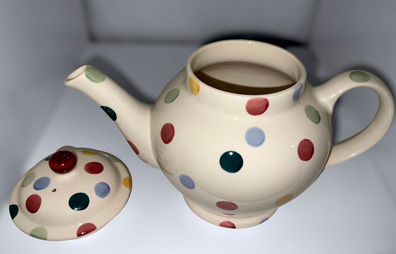 Emma Bridgewater Polka Dot Teapot Etsy
