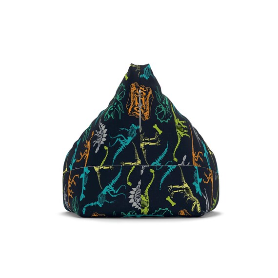 Dinosaur Beanbag Kids Bean Bag Chair Cover Neon Dinosaur Dino