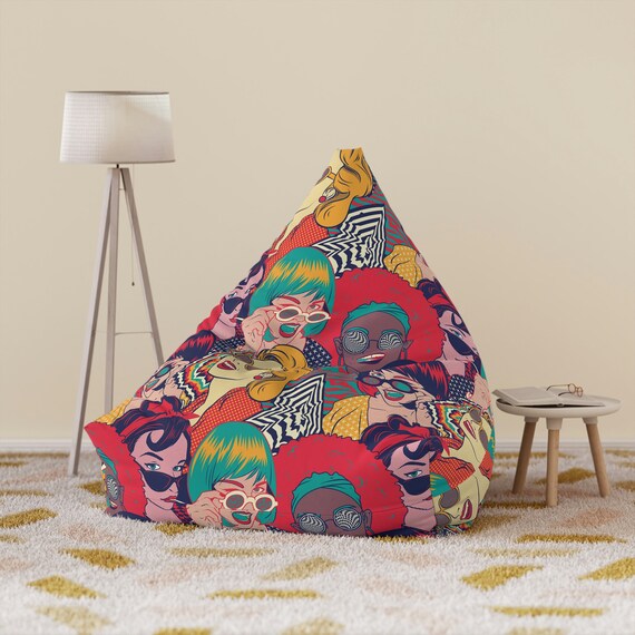 Modern art 2024 bean bag