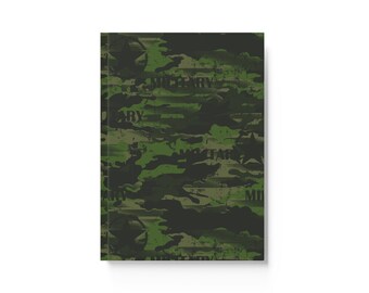 student homework diary Personalised Kids / Teenager Hard Backed Diary, Journal, notebook , homework book , password book - Army Military Camo Gifts for kids