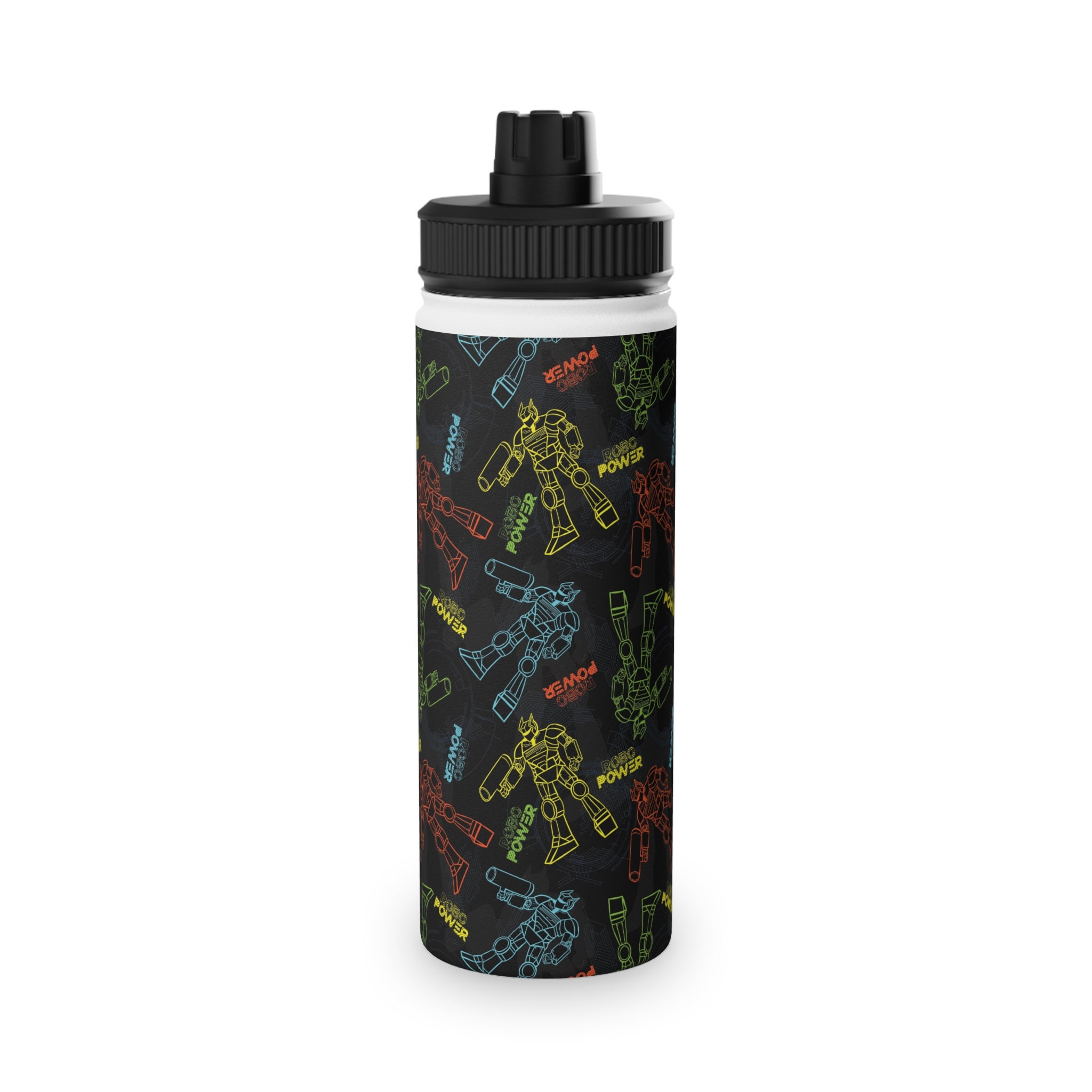 Transformers  More than Meets the Eye Stainless Steel Water Bottle -  Custom Fan Art