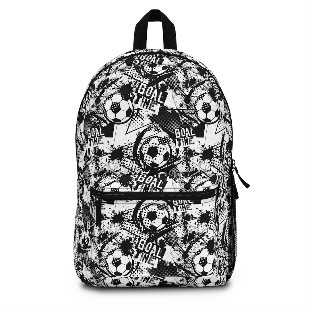 Football Soccer Backpack Kids Backpack for School Sports Beach Etsy