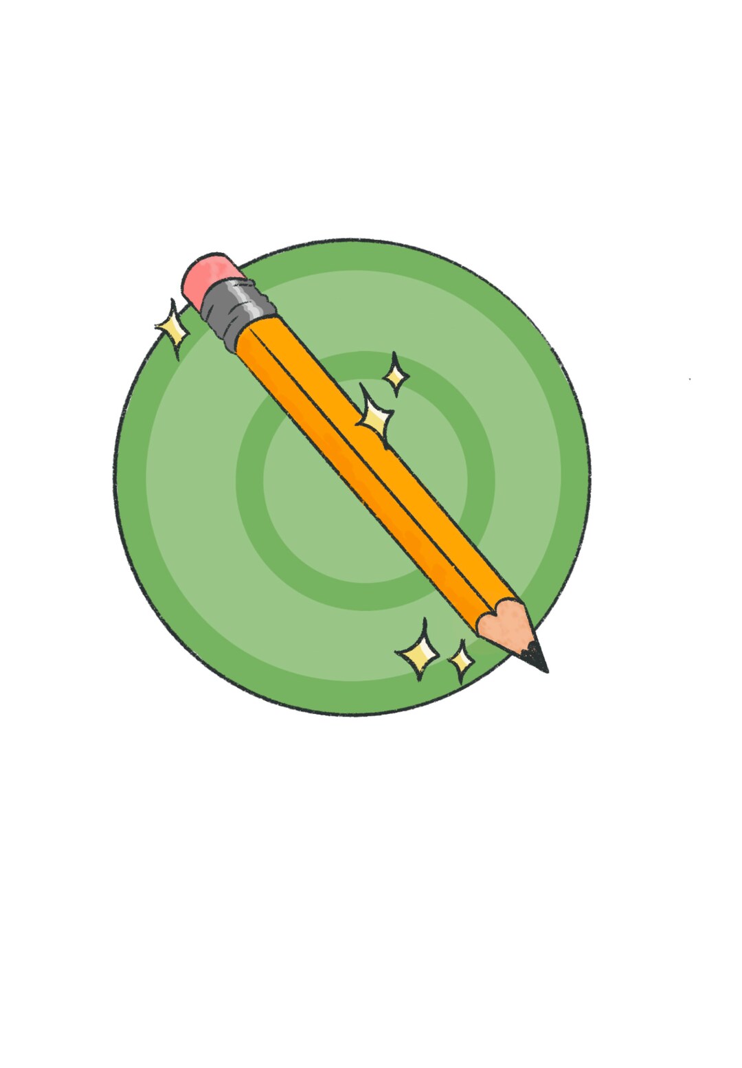Fastpencil Sticker Pencil Sticker - Etsy