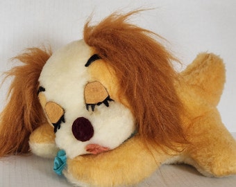 Vintage Disney Lady and the Tramp Lady Stuffed Animal Kitschy Cute Stuffie