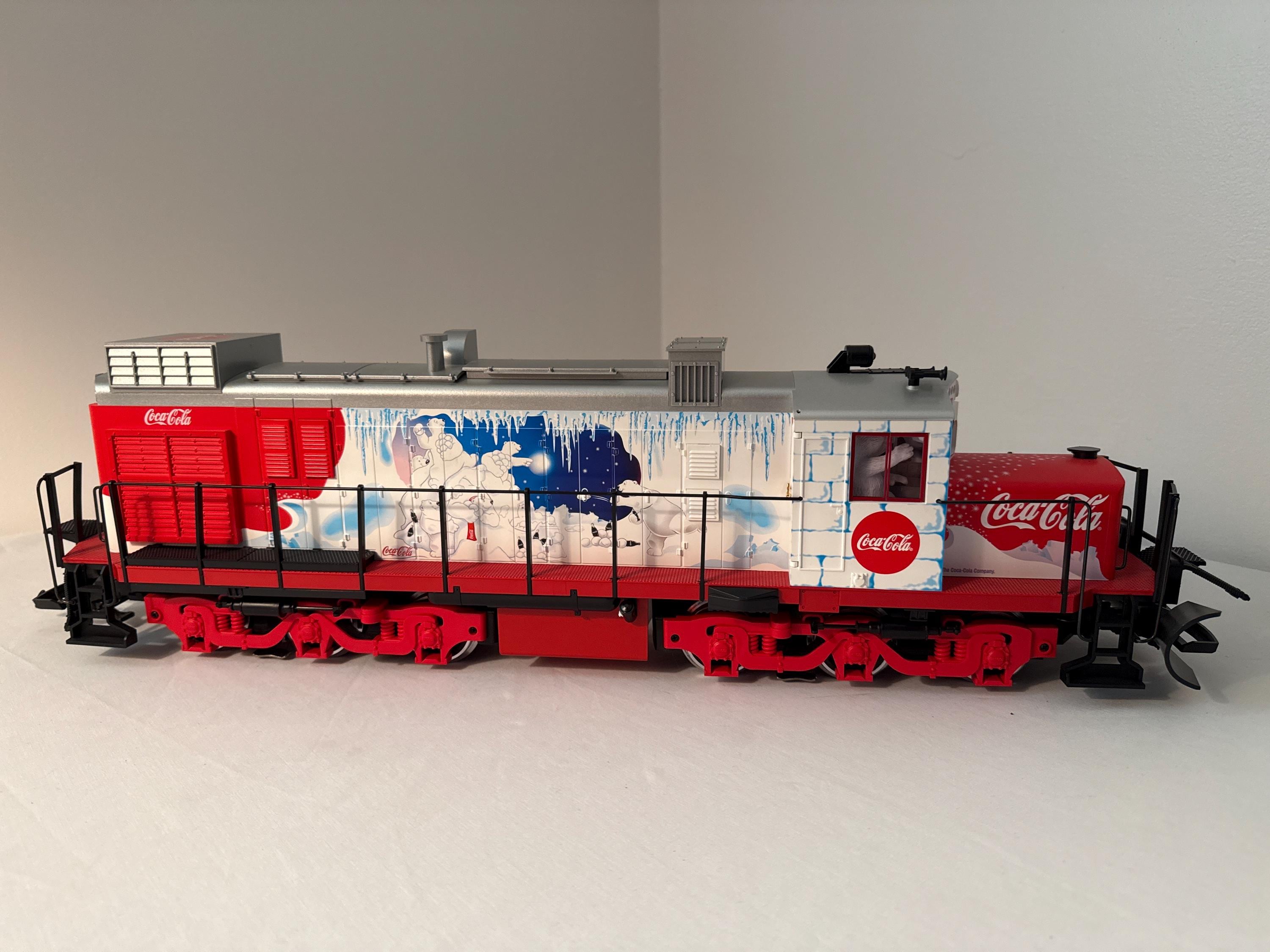 Toy train coca cola México