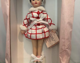 1940's Christmas Madame Alexander 8 in Doll W/custom Stand MIB - Etsy