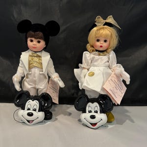 Madame Alexander Celebration Mickey & Minnie Dolls 40740