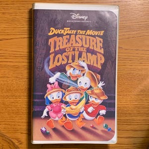 Vintage DuckTales Movie: Treasure of the Lost Lamp (1990, Rated G, 74 Minutes)