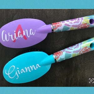 Personalized kids hairbrush, personalized woman’s hairbrush, custom hairbrush, party favor gifts