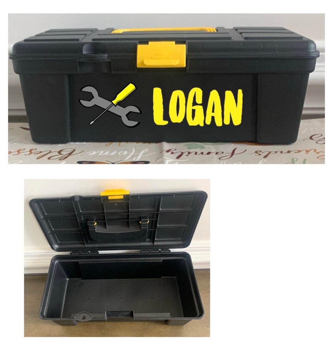 Personalized Tool Box With Name Custom Tool Box Fathers Day Etsy