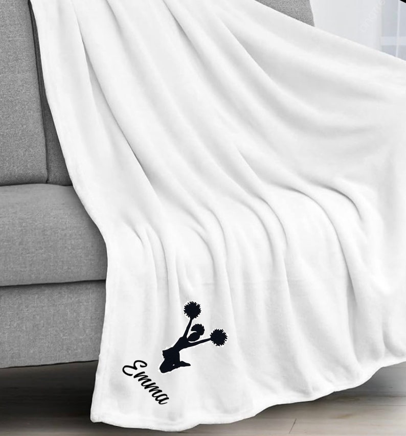 Personalized Volleyball Blanket/ Custom Throw Blanket/ Sports Blanket