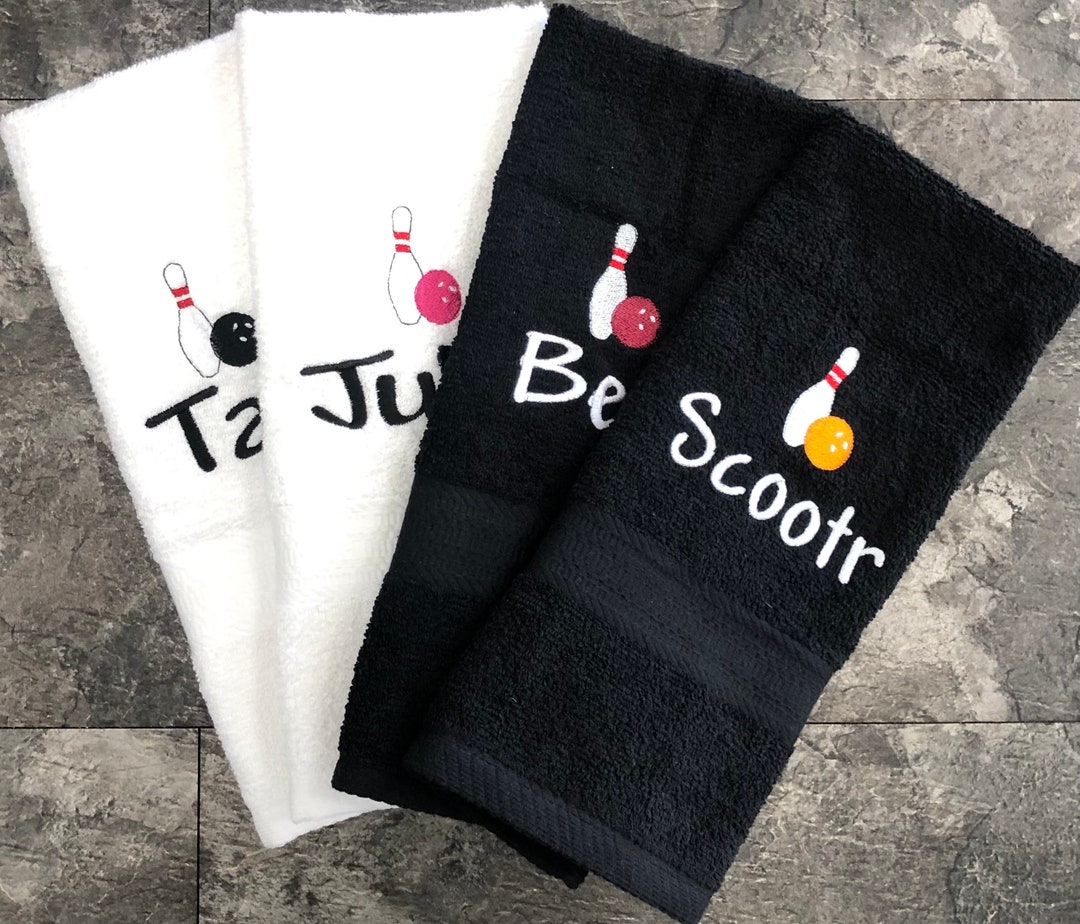 Personalized Bowling Towel/ Custom Bowling Towel / Bowling Towel