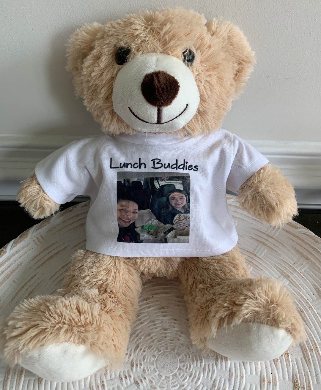 2 Personalized Teddy Bear With Custom Shirt Set / Graduation Gift ...