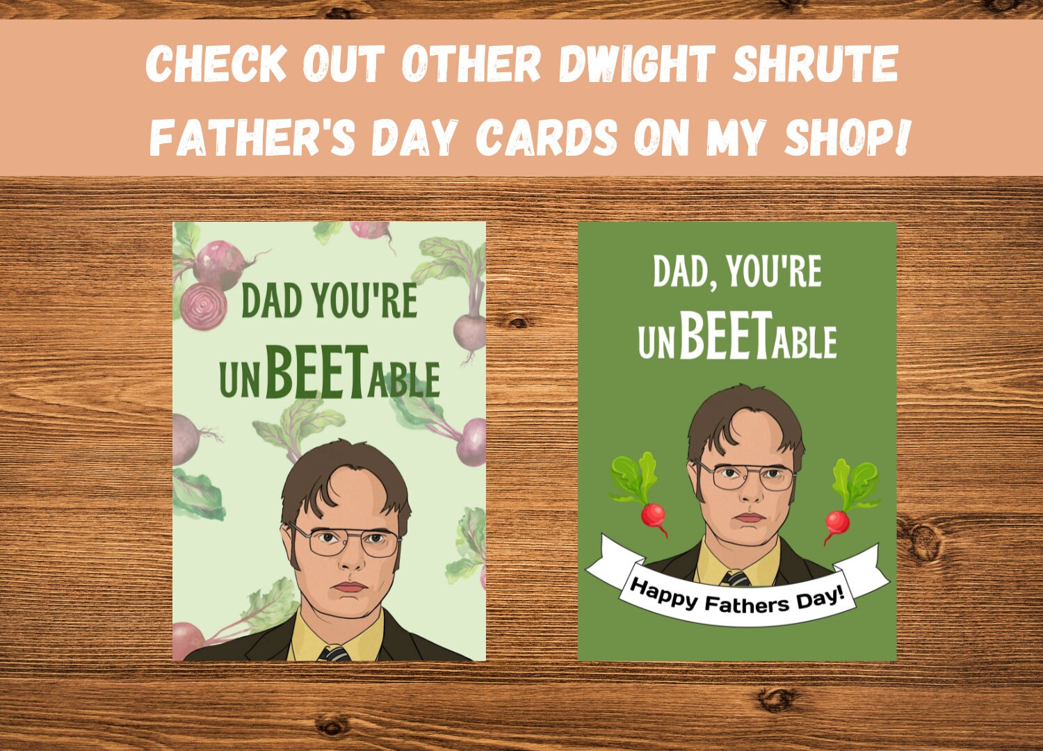 Dwight Shrute Father's Day Card, Printable 5x7 Card, Instant Download, Funny Dwight Shrute the ...