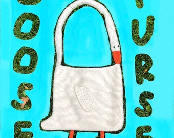 goose purse *PATTERN ONLY!!!!!*