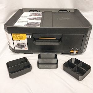 Toughbuilt StackTech Single Drawer 3 Tier Nesting Bins - qty 3