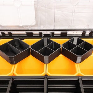 Toughbuilt StackTech 3 Tier Nesting Bins - qty 3