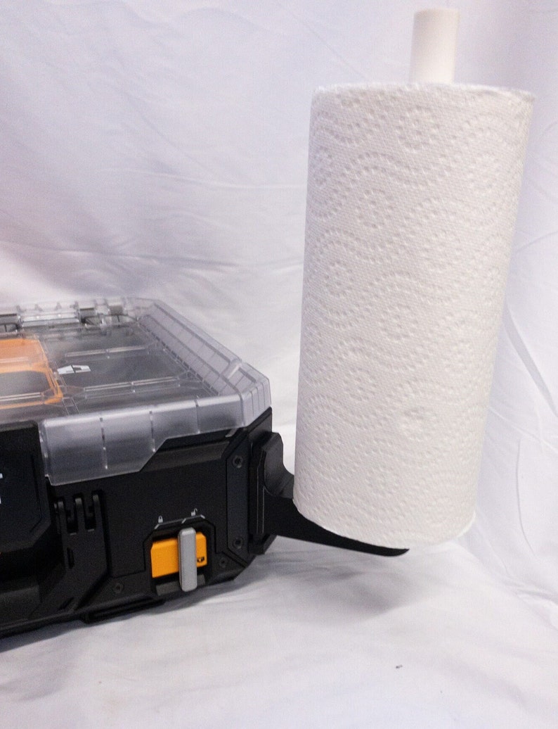 Toughbuilt Stacktech vertikal pappershanddukshållare snabbkoppling bild 1