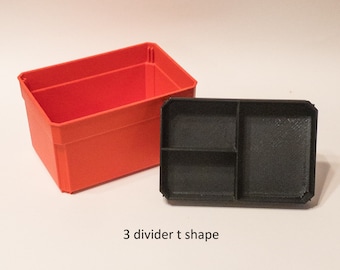 Craftsman Versastack Organizer and Dewalt Tstak V Large Container Shallow Bin - qty 2