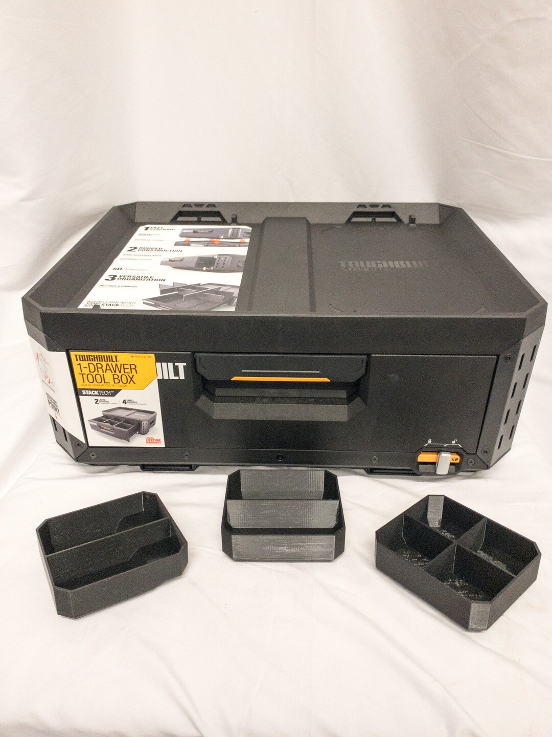 Toughbuilt Stacktech Single Drawer 3 Tier Nesting Bins - Qty 3 - Etsy