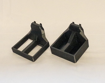 Robust Stacktech 2-spårsnivåhållare - snabbkoppling