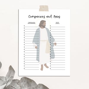 LDS Mission Companion and Area List | Sister Missionary | Elder | Mission Call | Called to Serve