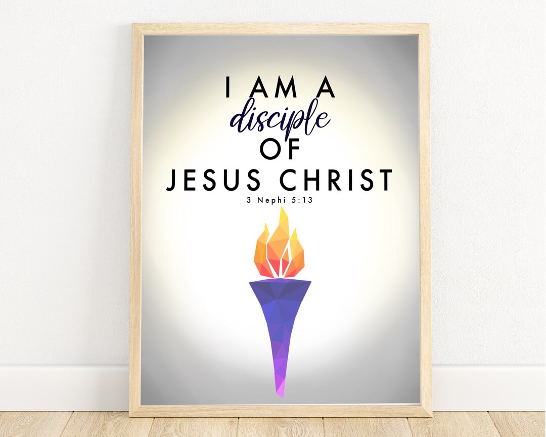 2024 Youth Theme Printable Poster LDS Wall Art 2024 YW Theme LDS Young