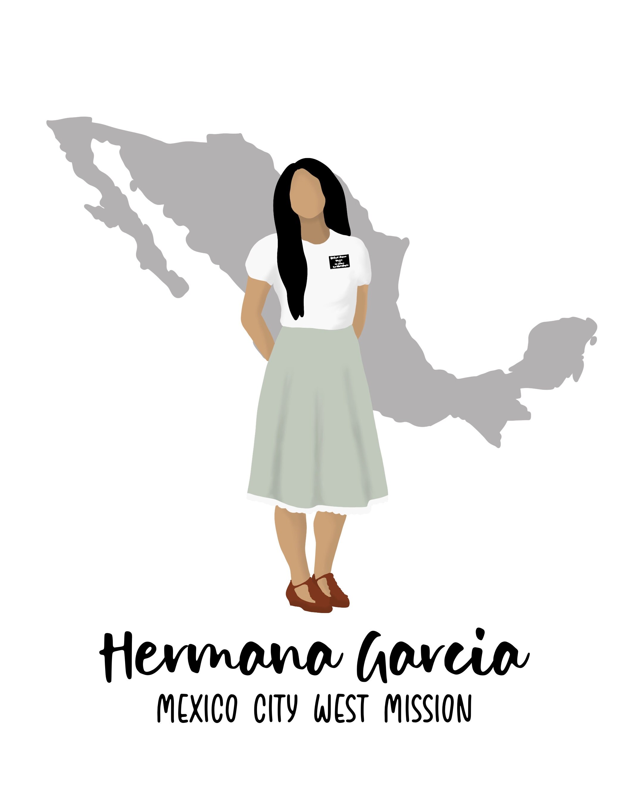 Personalized Missionary Countdown for LDS Sister Mission Printable ...