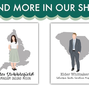 Personalized Missionary Countdown for LDS Sister Mission | Printable ...