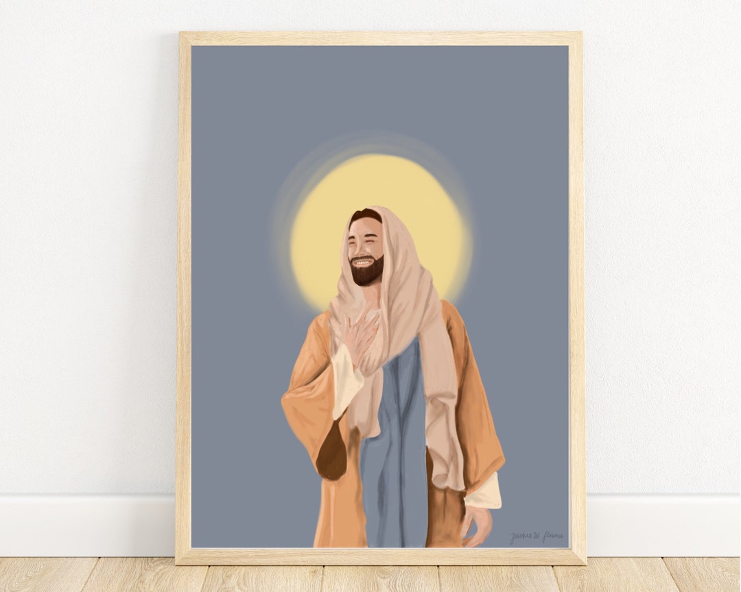 LDS Christ Art LDS Art Lds Fine Art Instant Download Etsy