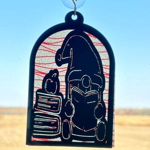 Gnome Suncatcher SVG | Gift for Gnome Lover | Sun Catcher Cut File | Laser File For Lasers & Glowforge | Laser Cut DIGITAL FILE only