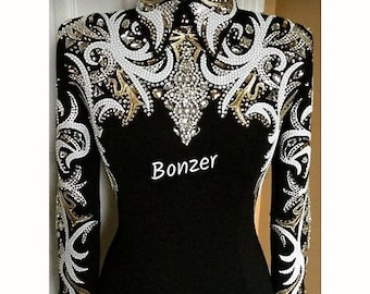 Western Custom Rodeo Queen, Showmanship, Horsemanship , Western Pleasure Show Shirt & Women Rail Jacket