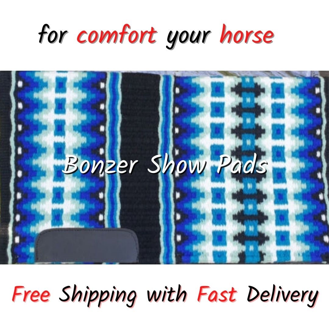 Western Show Pad Show Saddle Pad Horse Show Saddle Pads Hunter Etsy