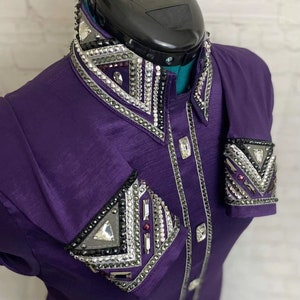 Elegant Show Shirt, Showmanship Western Show Shirt, Perfect Horse Show Shirt & Gift for Her, Premium Horsemanship Shirt, Horse Riding Shirt