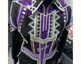 Embroidered Western Show Shirt & Jacket: Bling Equestrian Apparel