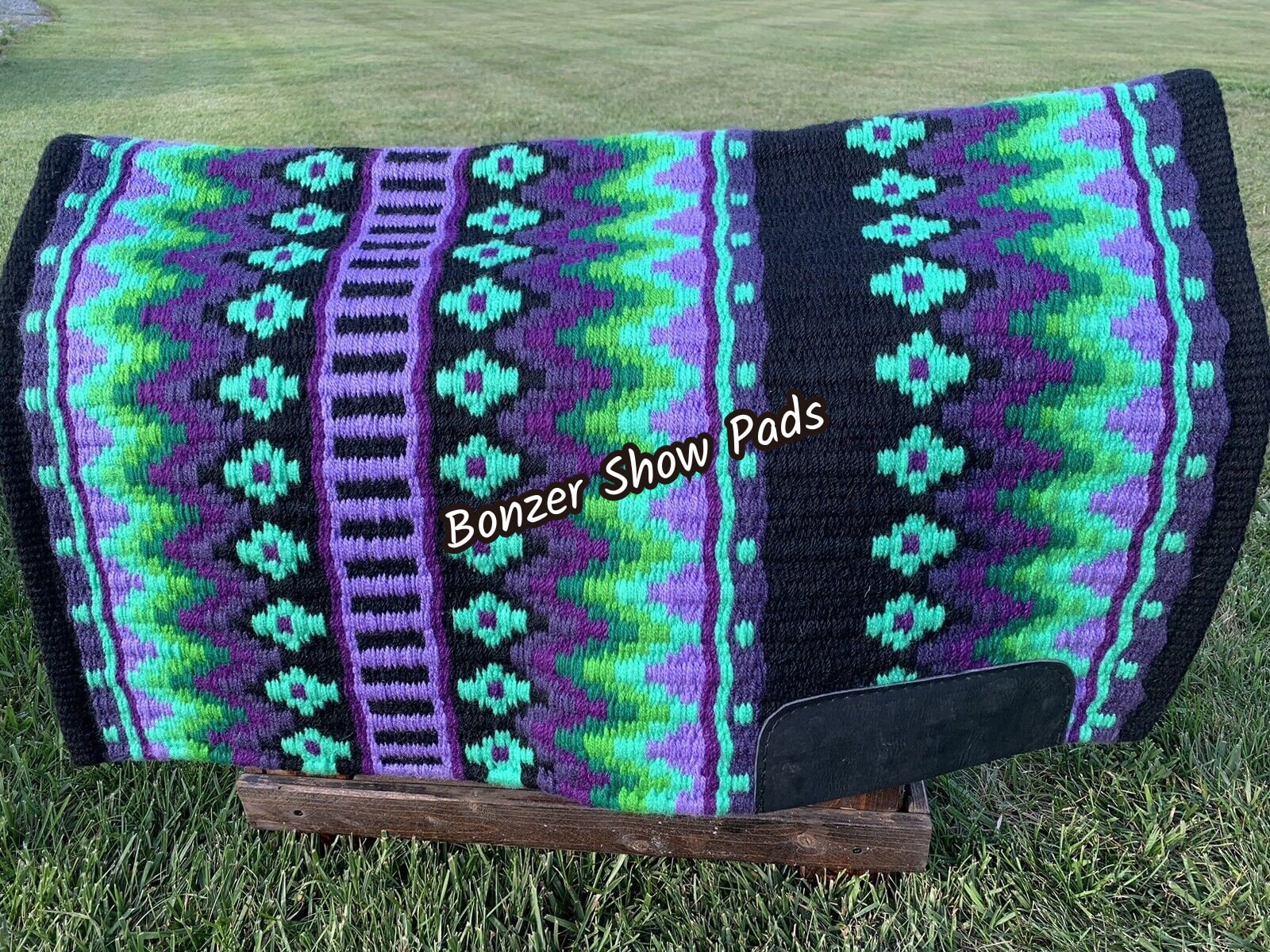 Western Show Pad custom saddle pad Western Saddle Pad Saddle blanket horse pad horse riding pad Showmanship Horsemanship