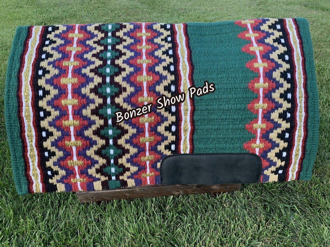 Show Pad Western Show Saddle Pad Horse Show Saddle Pads Hunter Etsy