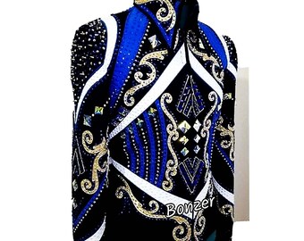 Western Show Pleasure Rail Shirt Jacket Clothes Showmanship Horsemanship