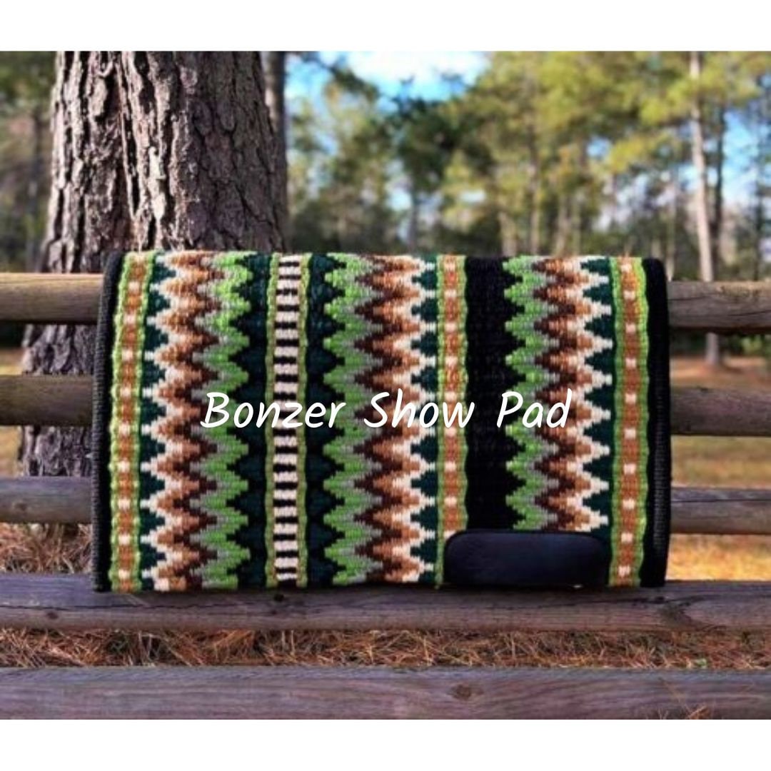 Show Pad Western Show Saddle Pad Horse Show Saddle Pads Hunter Etsy