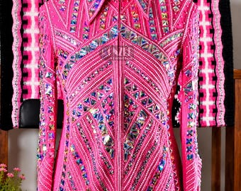 Women’s Western Showmanship Jacket – Custom Horse Show Coat for Horsemanship, Western Pleasure & Rodeo Queen