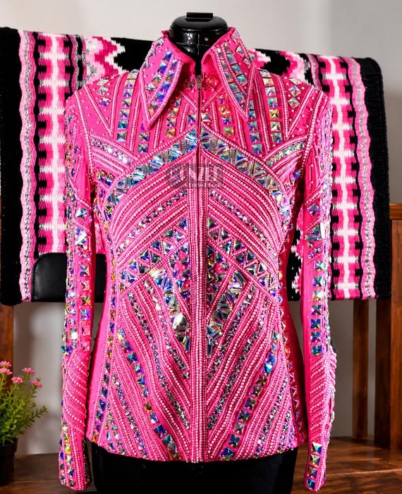 Women’s Western Showmanship Jacket – Custom Horse Show Coat for Horsemanship, Western Pleasure & Rodeo Queen