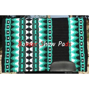 Western Show Pad | custom saddle pad | Western Saddle Pad | Saddle blanket | horse pad | horse riding pad | Showmanship |  Horsemanship